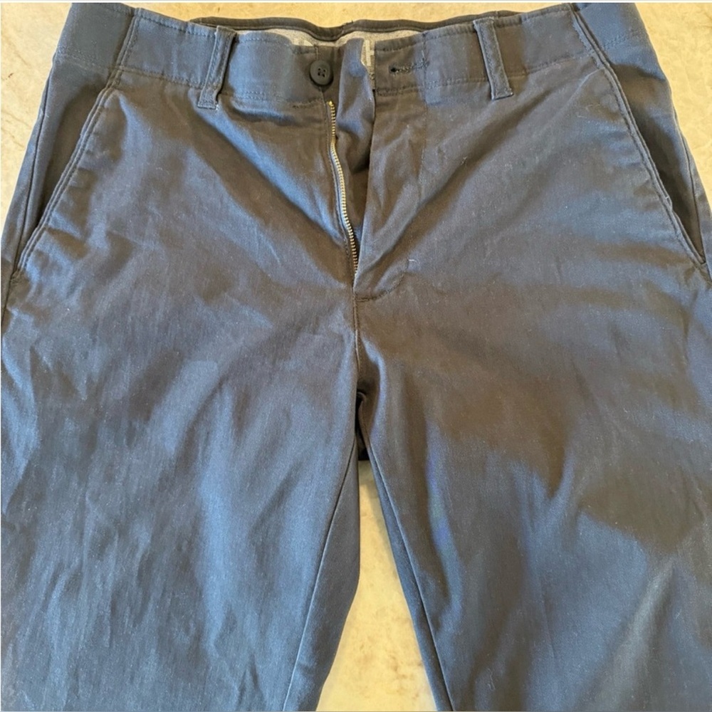 Haggar Men's Charcoal Chinos